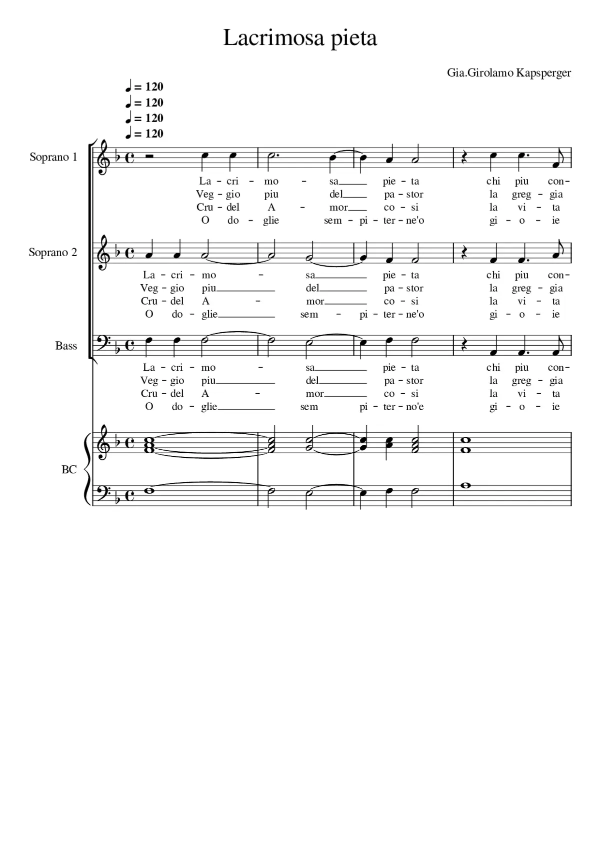 Lacrimosa pieta - Page 1