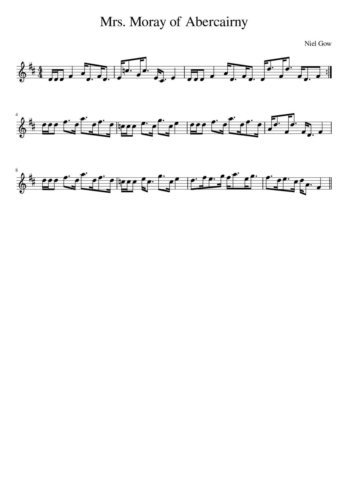 Mrs. Moray of Abercairny - Page 1