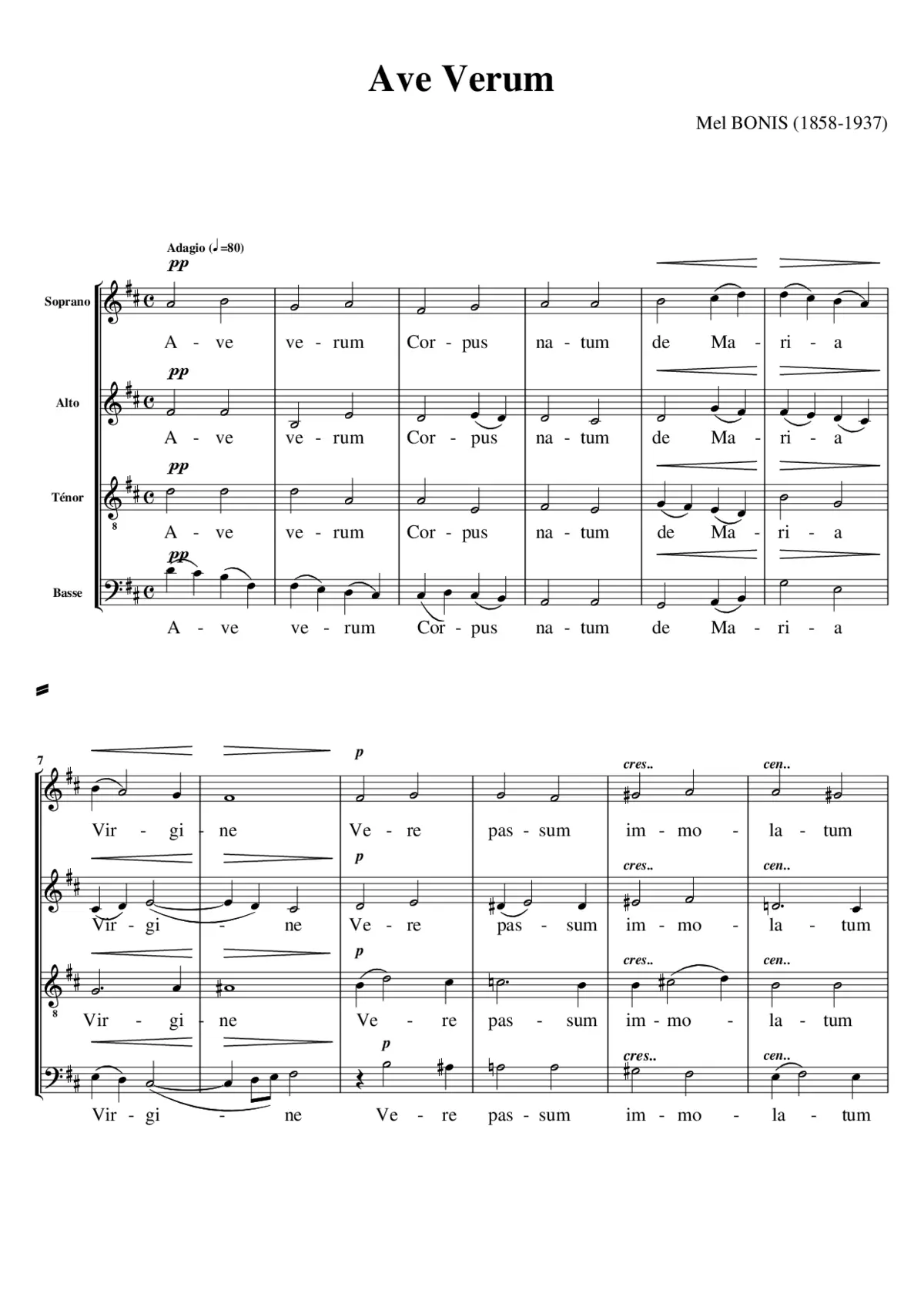 Ave verum - Page 1