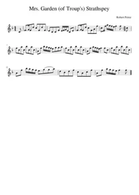 Mrs. Garden (of Troup's) Strathspey