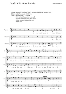 Se del mio amor temete