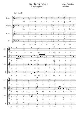 Jam lucis orto sidere II