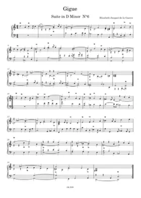 Gigue Suite en ré mineur 6