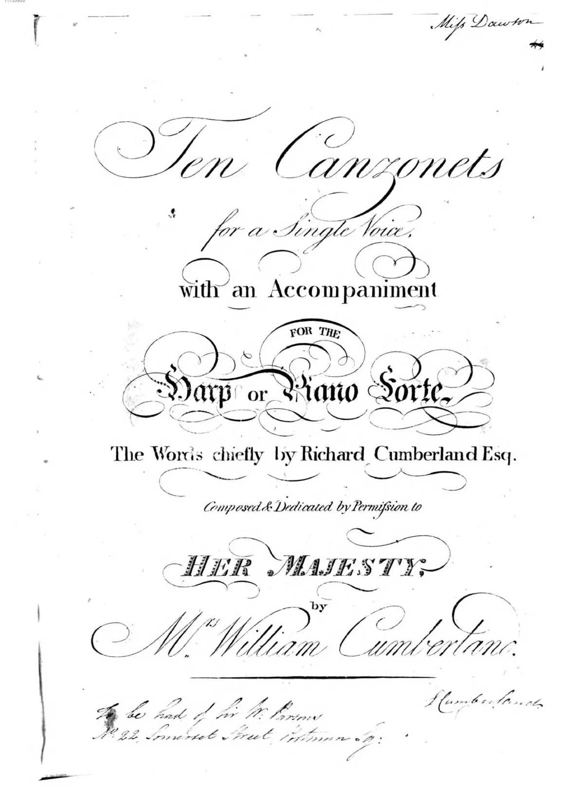 10 Canzonets - Page 1