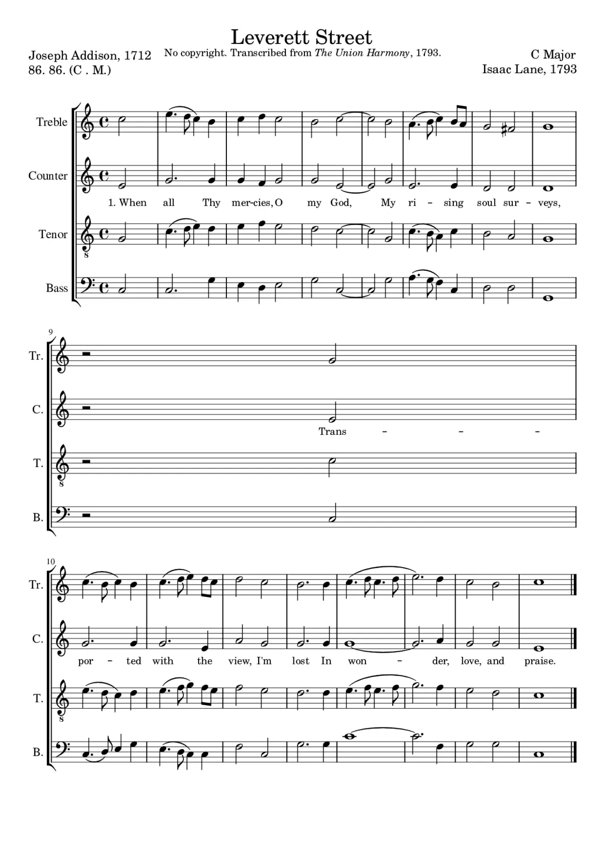 Leverett Street - Page 1