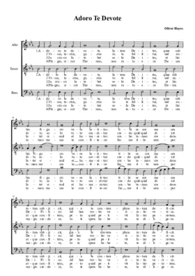 Adoro te devote