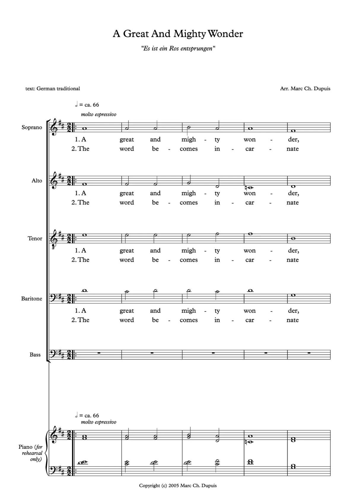 A great and mighty wonder - Page 1