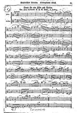 Duet for Flute and Violin