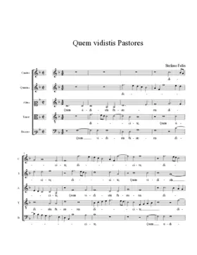 Quem vidistis Pastores