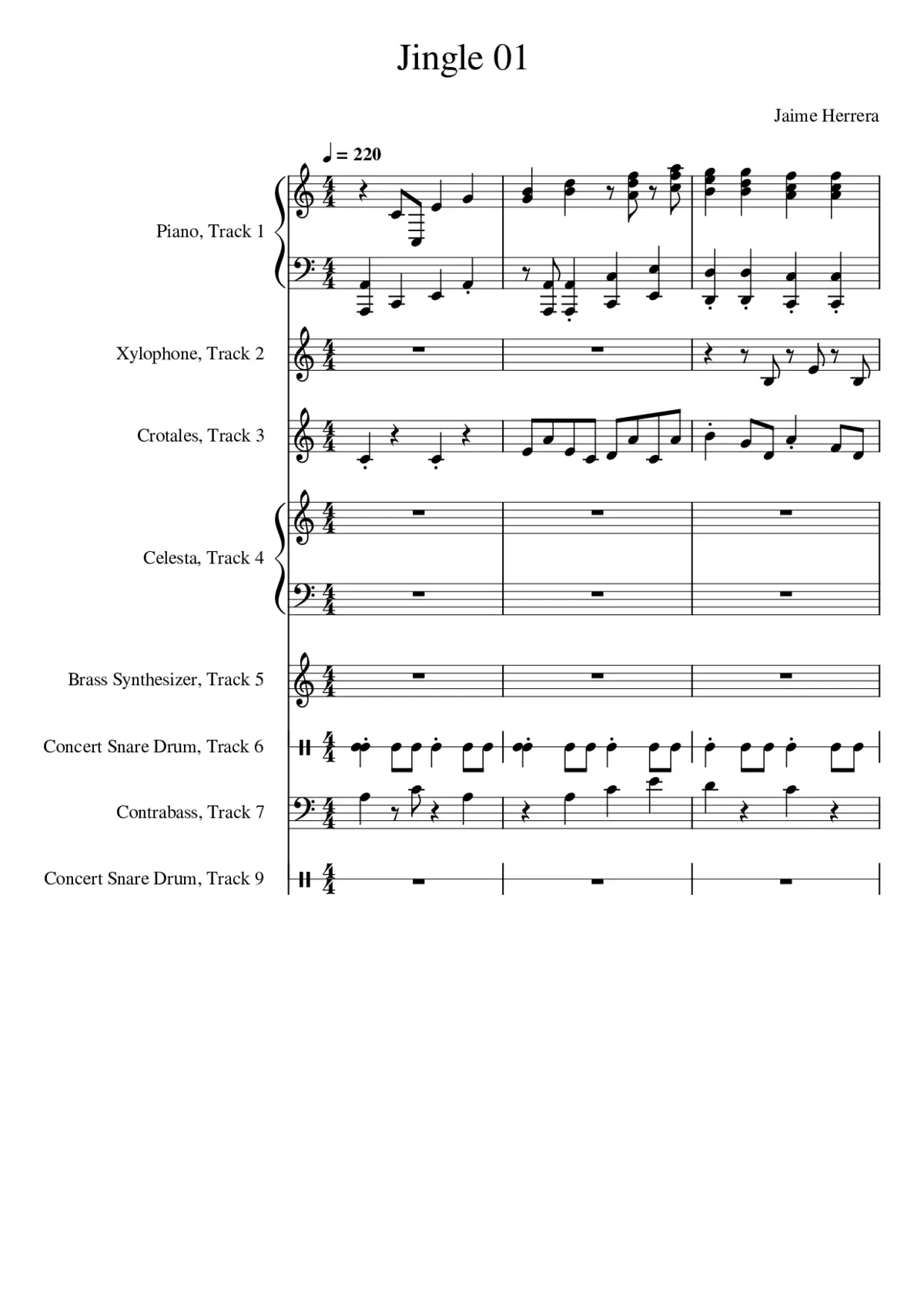 JINGLE 01 - Page 1