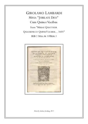 Missa "Jubilate Deo"