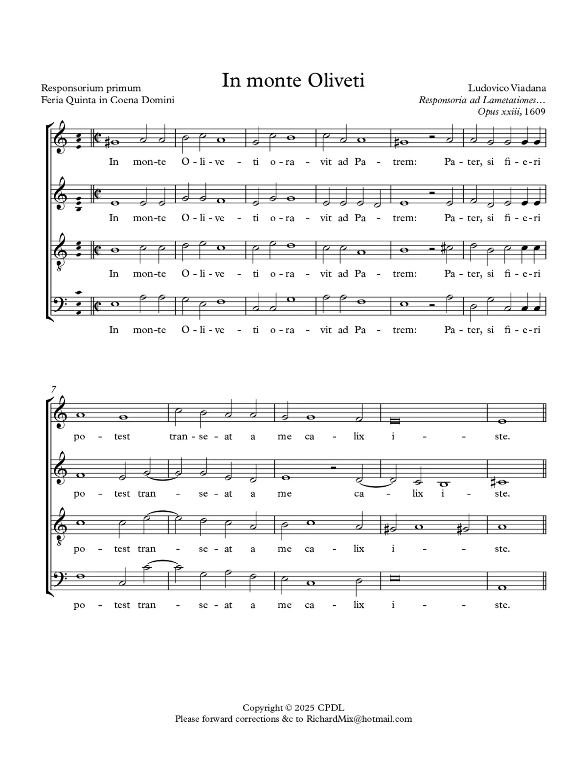 In monte Oliveti - Page 1