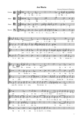 Ave Maria II, a 4