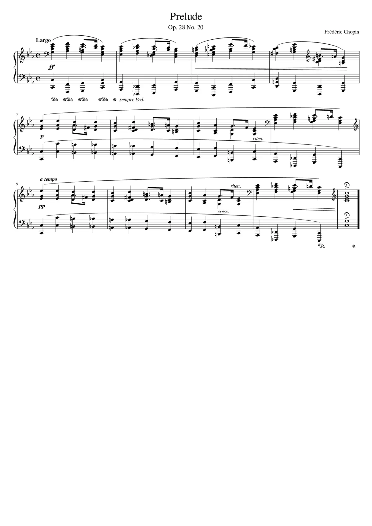 Preludes Op.28 - Page 1