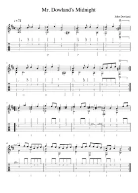 Mr Dowland's Midnight