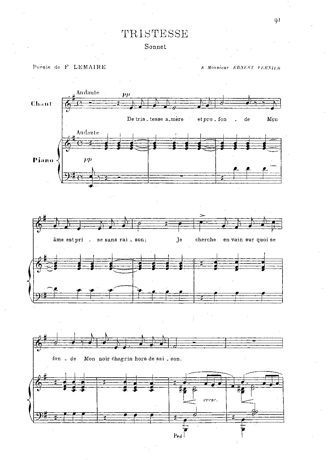 Tristesse - Page 1
