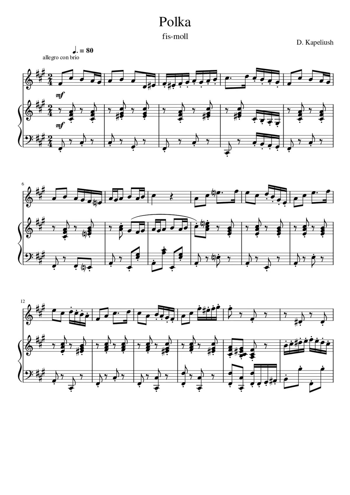Polka 2 - Page 1