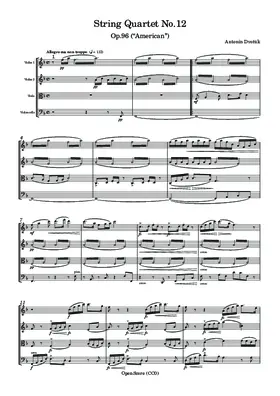 String Quartet No.12, Op.96 (“American”)