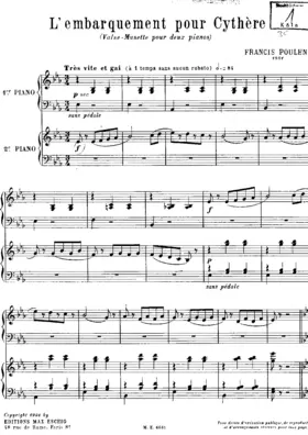 L'embarquement pour Cythère