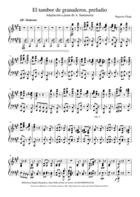 El tambor de granaderos preludio