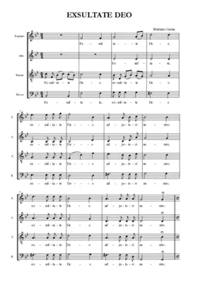 Exsultate Deo 2025