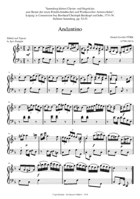 Andantino in F major