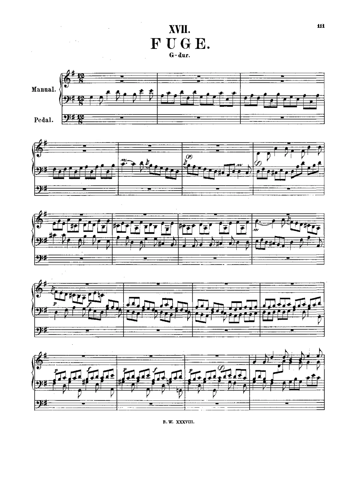 Fugue in G major - Page 1