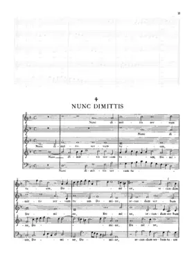 Nunc dimittis servum tuum