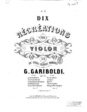 Dix récréations musicales