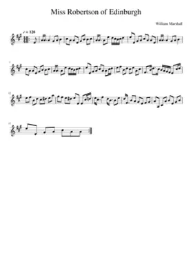 Miss Robertson of Edinburgh