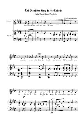 Das Menschenherz ist ein Schacht