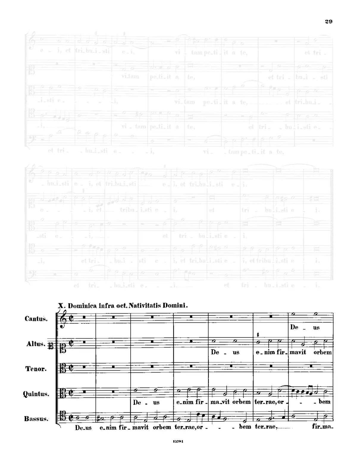 Deus enim firmavit - Page 1