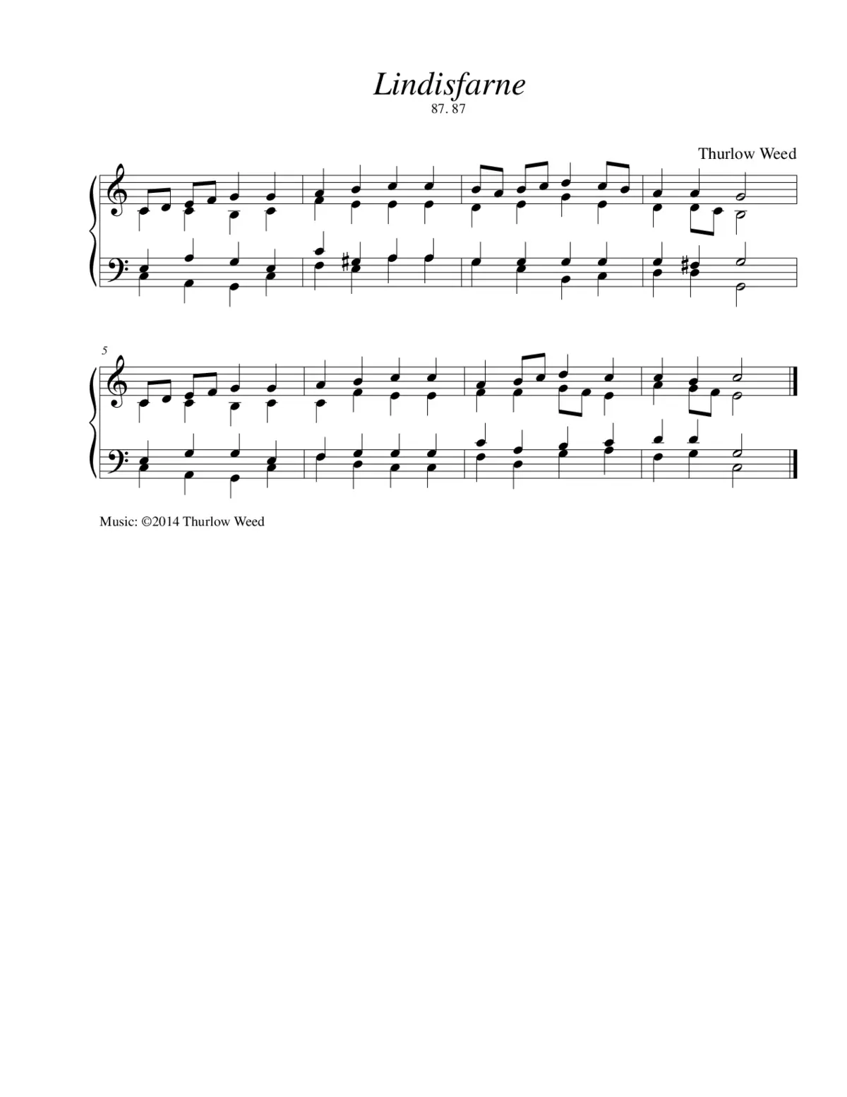 Lindisfarne - Page 1