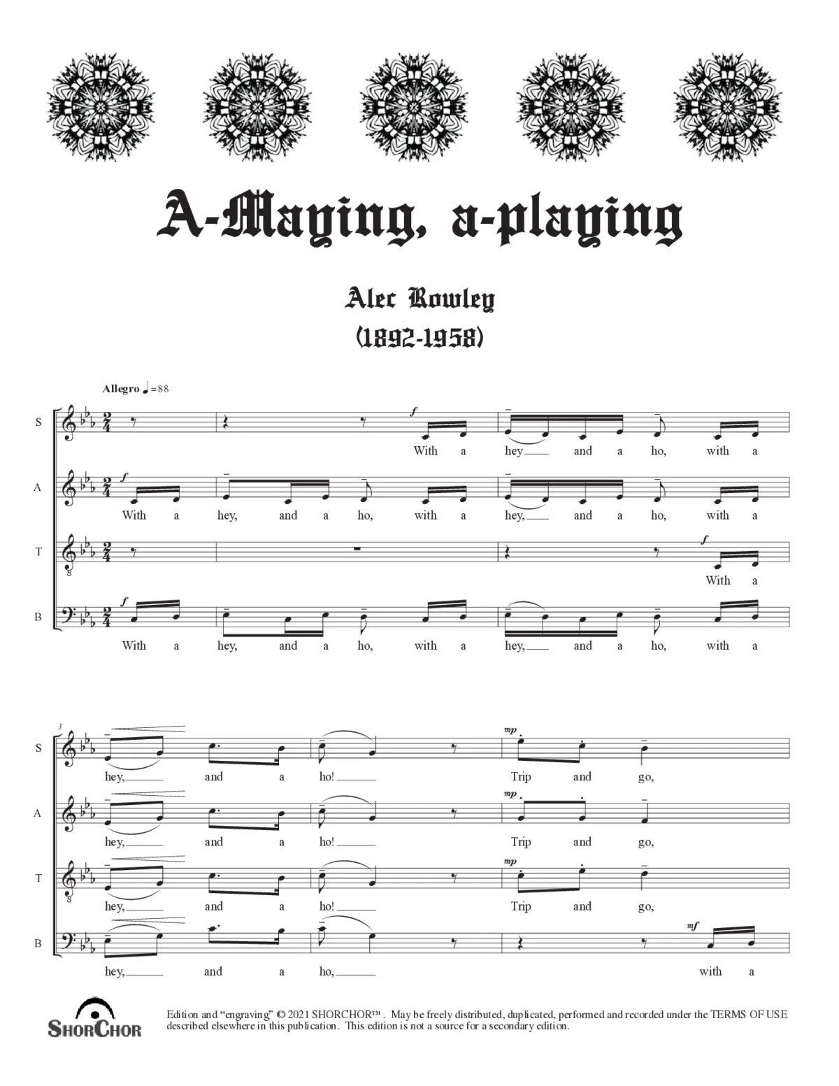 A-Maying, a-playing - Page 1