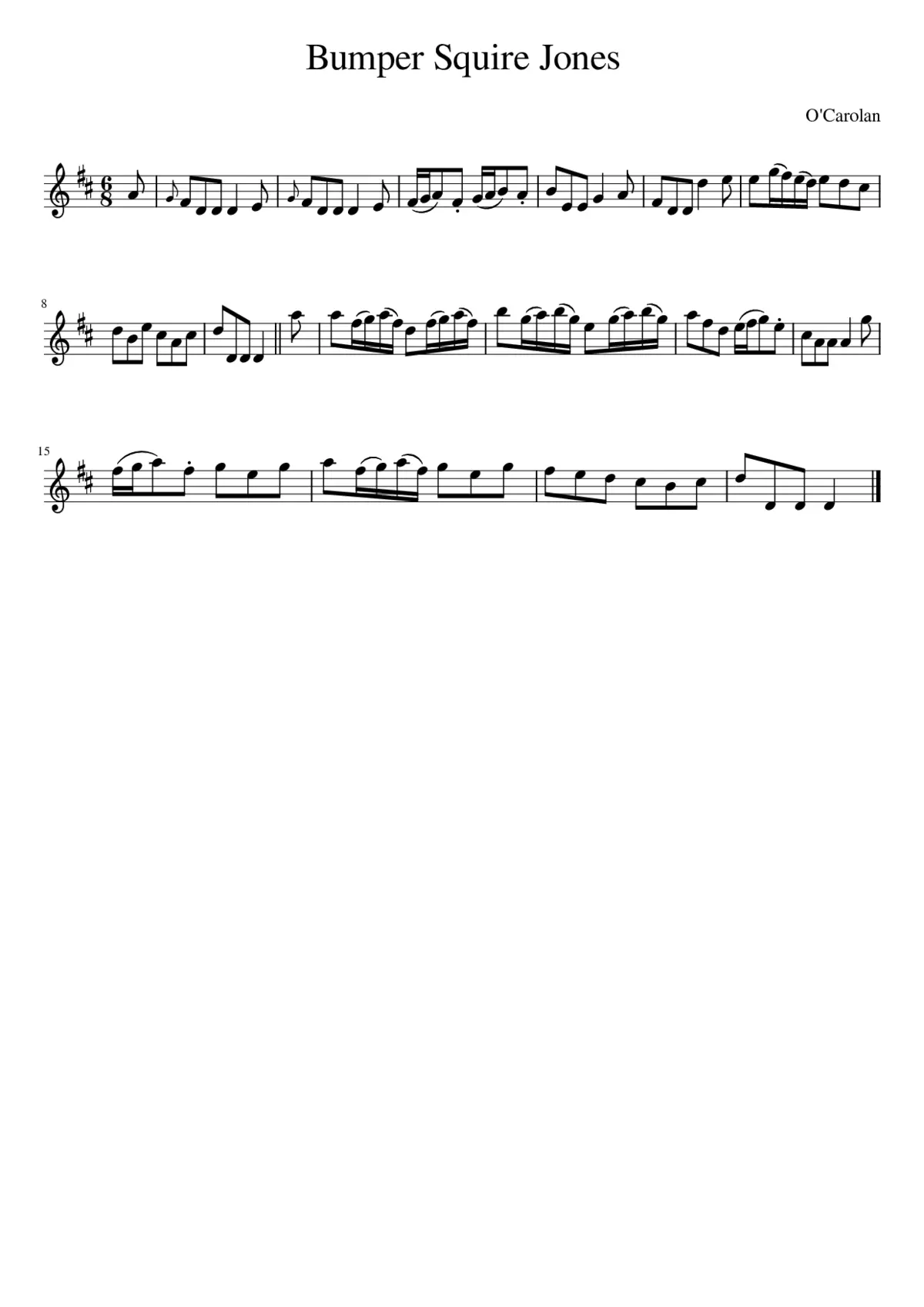 Bumper Squire Jones - Page 1