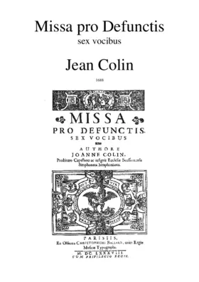 Missa pro defunctis a 6