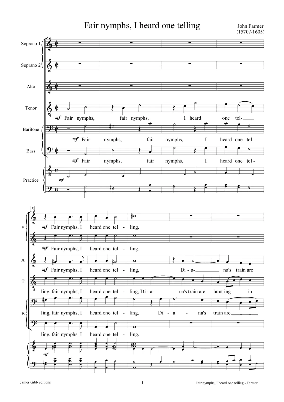 Fair nymphs, I heard one telling - Page 1