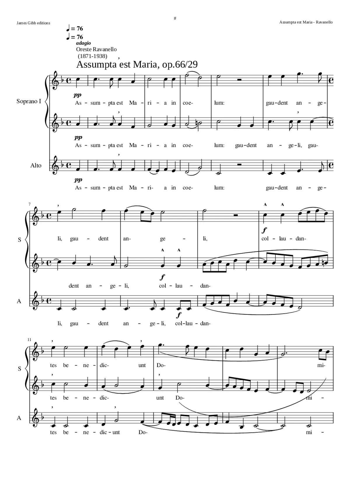 Assumpta est Maria - Page 1