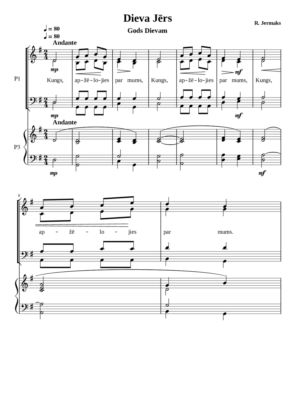 Missa Brevis - Page 1