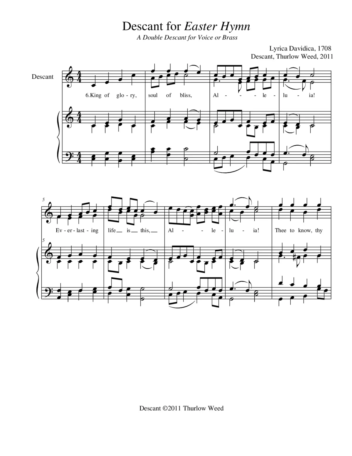 Easter Hymn - Page 1