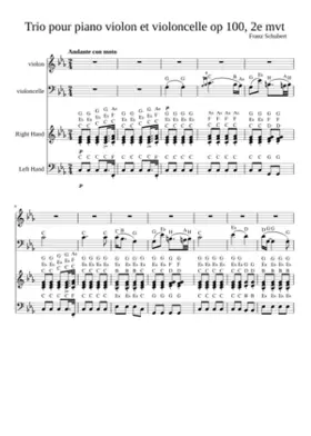 Piano Trio in E-flat major D.929