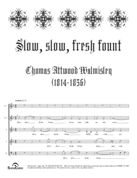 Slow, slow, fresh fount