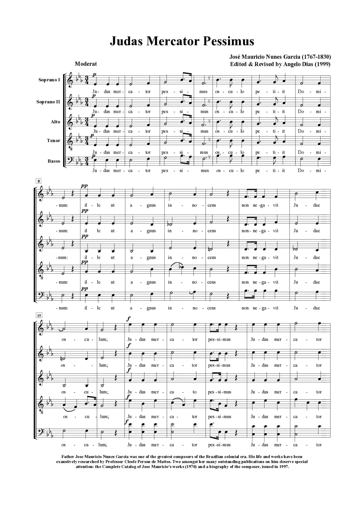Judas mercator pessimus - Page 1