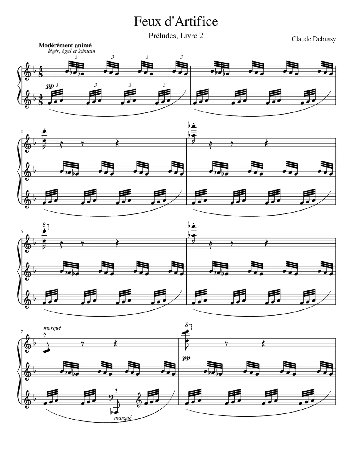 Préludes Livre 2 - Page 1