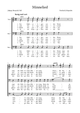 Minnelied: Der Holdseligen sonder Wank