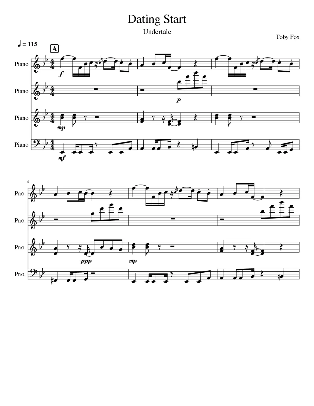 Dating Start! - Page 1