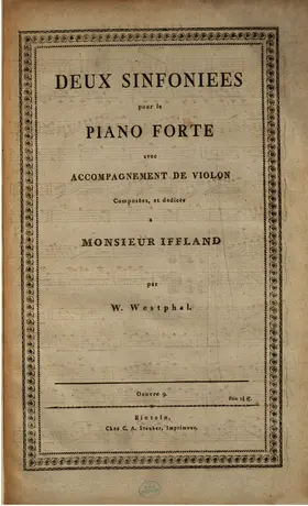 2 Sinfonias for Violin and Piano