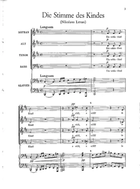 Die Stimme des Kindes