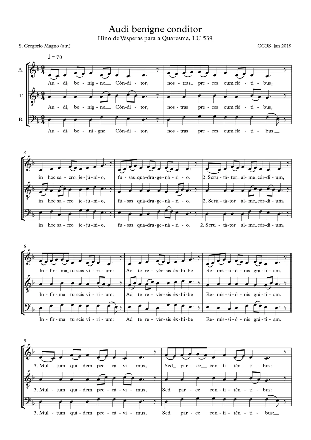 Audi benigne - Page 1