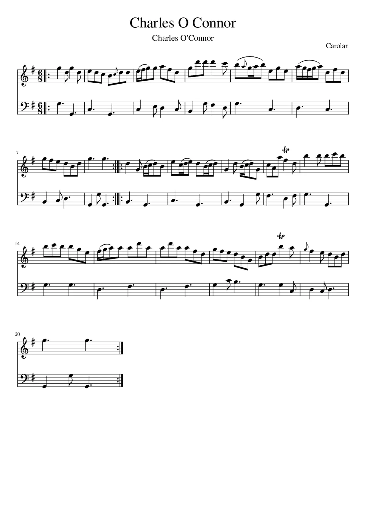 Charles O Connor - Page 1